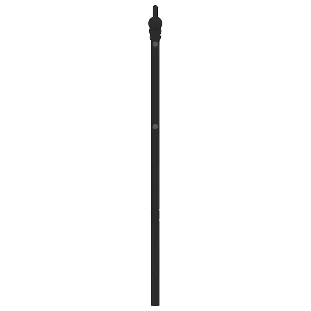 Testiera di Ricambio in Metallo Nero 135 cm 373919