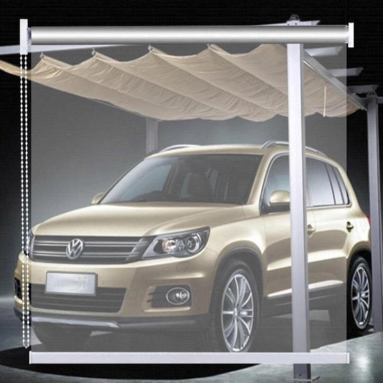 Raccordi di protezione trasparenti - Teli acqua trasparenti - Protezione all'aperto - PVC resistente all'usura - 105x180cm - Trasparente