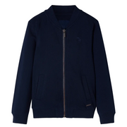 Felpa per Bambini con Cerniera Blu Marino 92cod mxl 85480