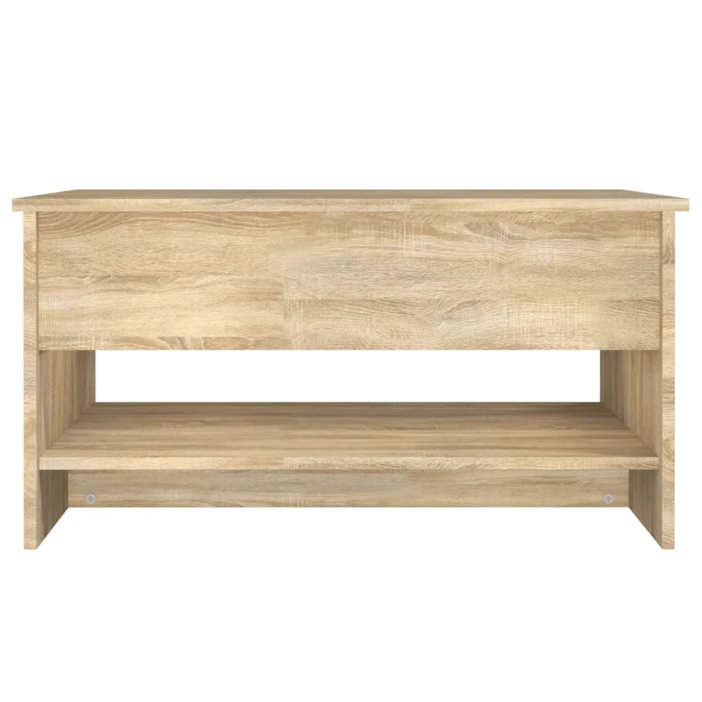 Tavolino da Salotto Rovere Sonoma 80x50x40 cm Legno Multistrato 809659