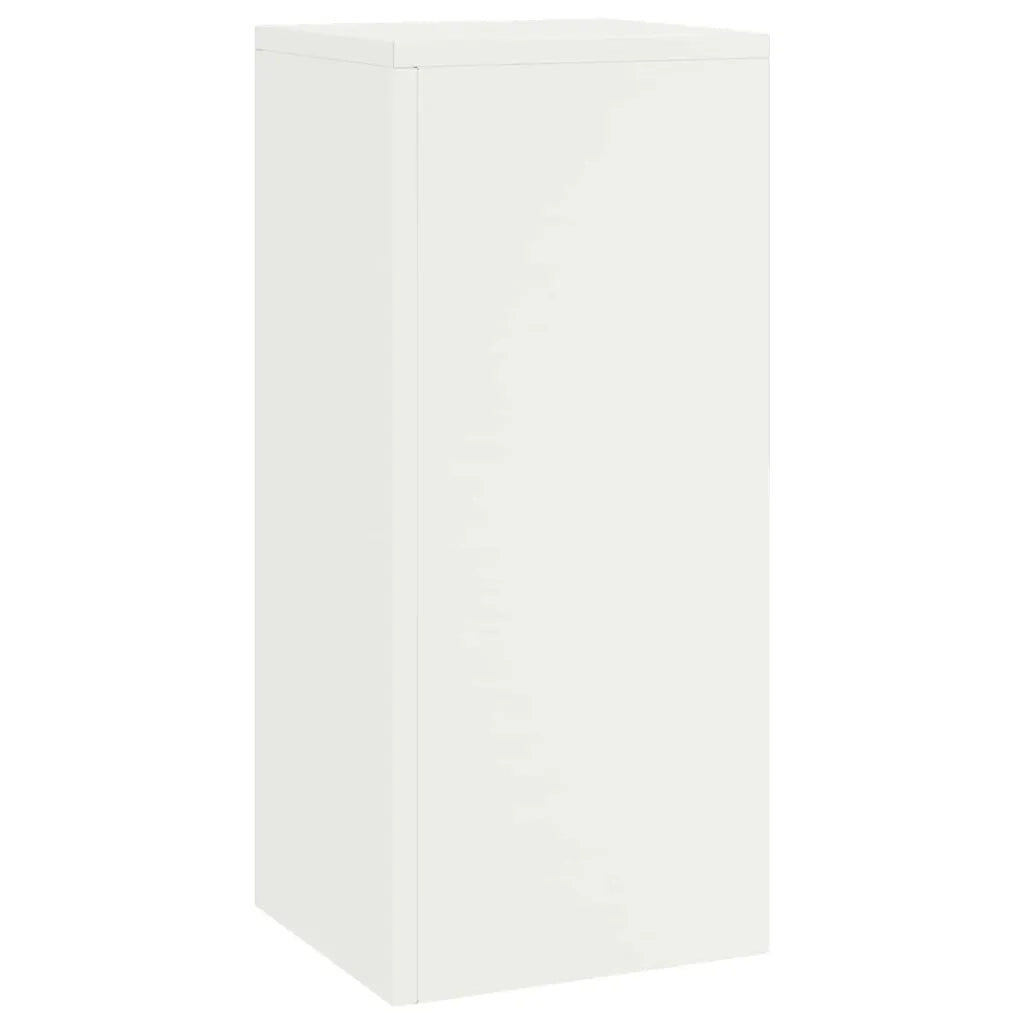 Supporto per piante 2 pcs Bianco 24 x 24 x 55 cm Acciaio 865814