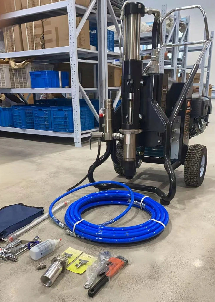 Agitatore a Spruzzo Spalinato ST22 Pro Max – Motore 15HP | 22 L/min | 3300 PSI | Ugello 655 | Tubo 15 m