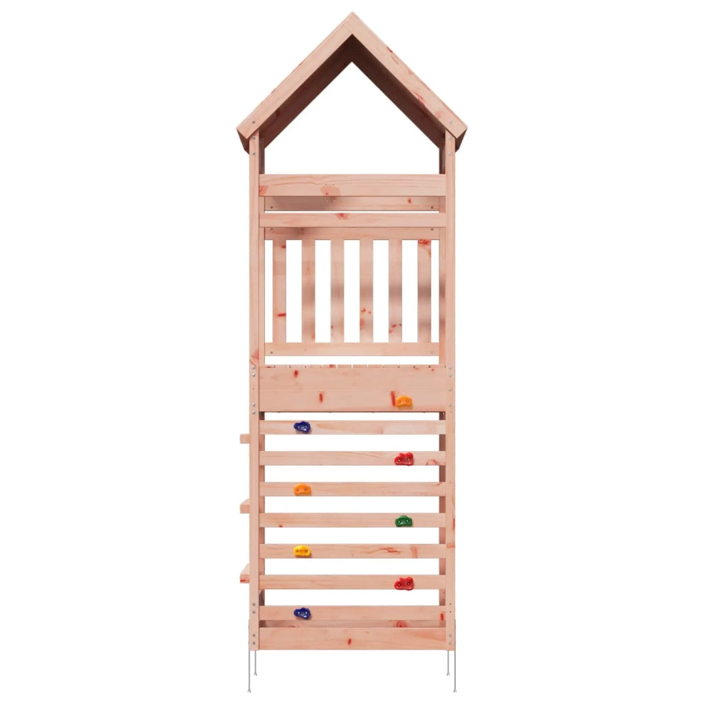 Torre da Gioco per Esterni Naturale Legno Douglas Solido 826533