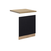 Vicco Pannello frontale Nero a righe 60 cm , PL Rovere