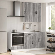 Unità Cucina LUCCA 5 pcs Sonoma grigio Legno ingegnerizzato 3438271