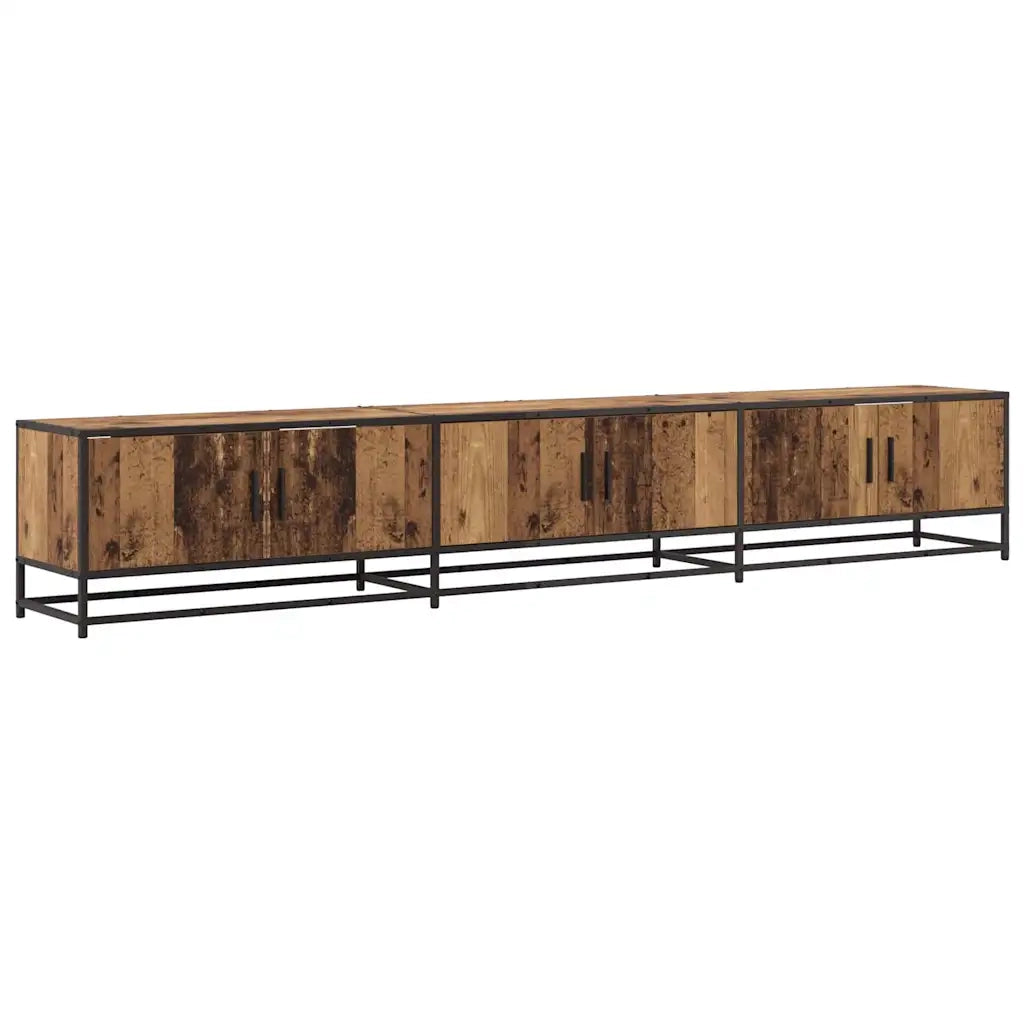 vidaXL Mobile TV Legno vecchio 240 x 35 x 41 cm Legno multistrato