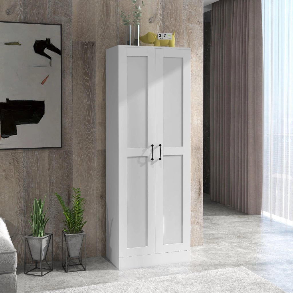 Armadio Battente con 5 Ripiani ¨C zephmum ¨C 60x36.5x175
