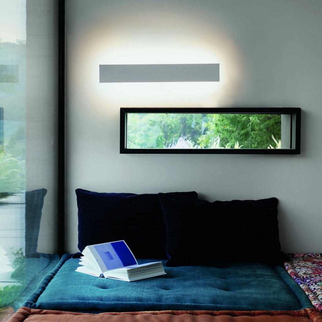 ZIG ZAG SQUARE APPLIQUE LED SMD 530 x 50 23 W On-Off 2300 lm 2700 K BIANCO