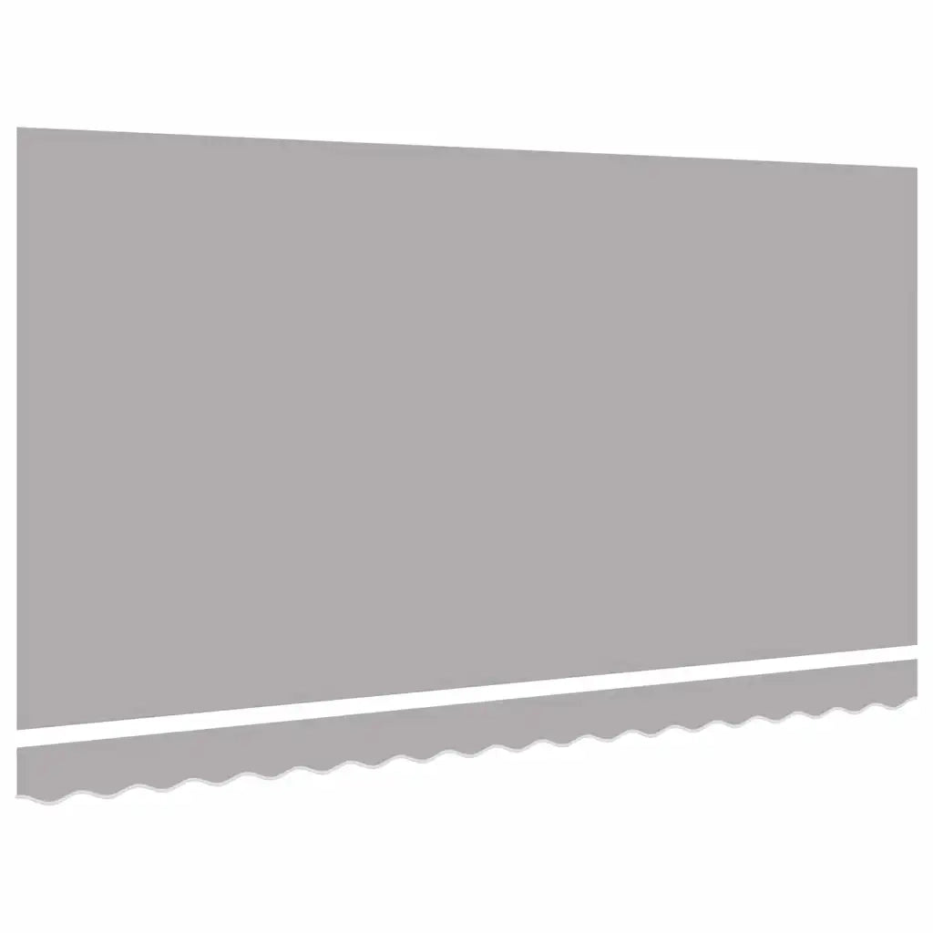 Telo di ricambio per tenda da sole Grigio chiaro 380 x 195 cm 42000585