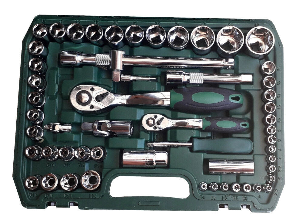 VALIGIA SET CHIAVI A BUSSOLA 108 PEZZI VANADIUM CON CRICCHETTO 108 PZ