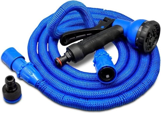Serpentino estensibile per giardino Gardena xpansy - rinforzato e cucito - 25-75m - accessori per irrigazione tubo per idranti per giardino