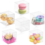 Scatole di Regalo in Carta - Sicure per Alimenti - Piccole Scatole di Regalo - Scatole in Vetro - Scatole in Carta - Scatole di Regalo Piccole - 100 Unità - Scatole di Regalo per Piccoli Regali