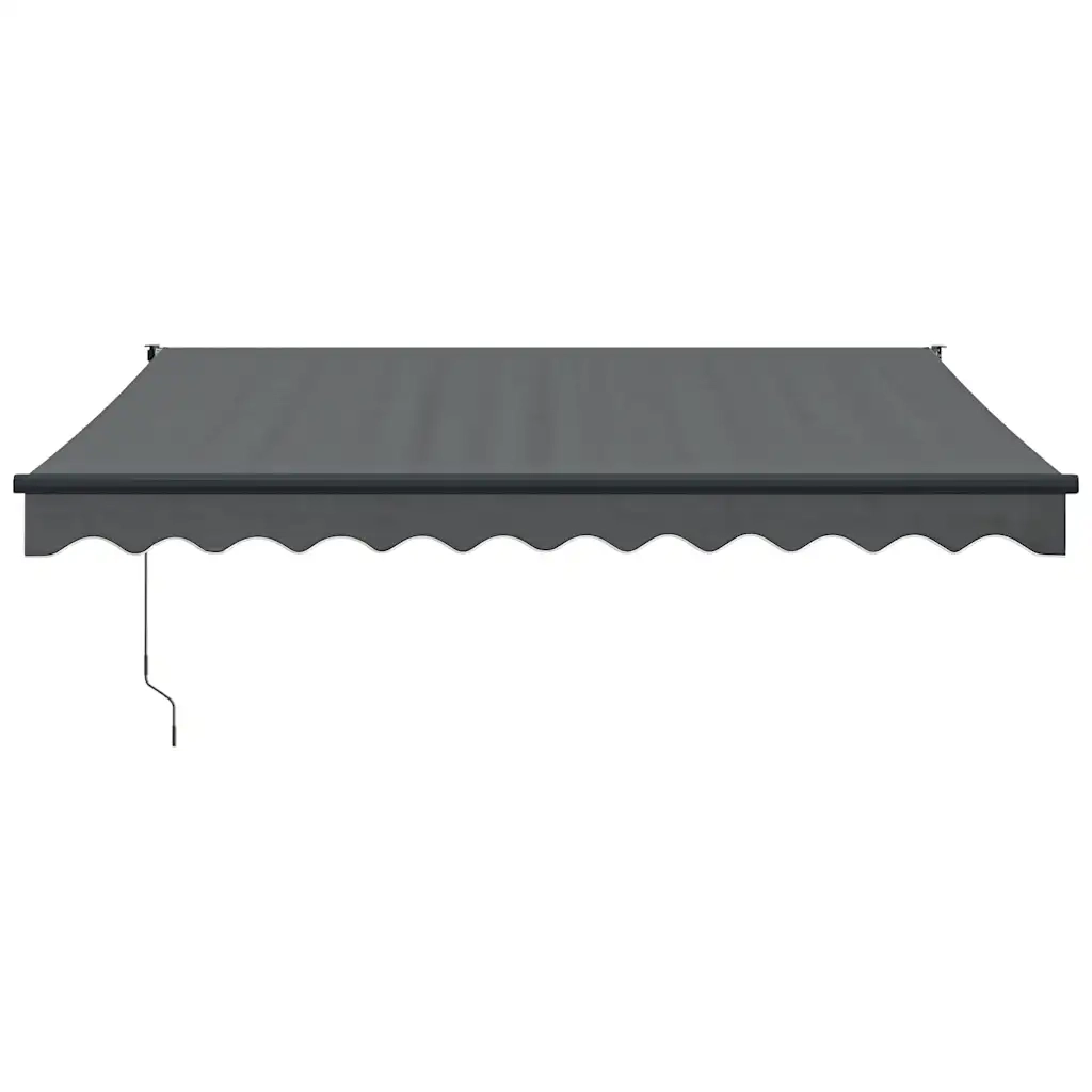 Tenda Sole Automatica Retrattile-Tenda parasole per balcone Antracite 3,5x2,5 m 896810