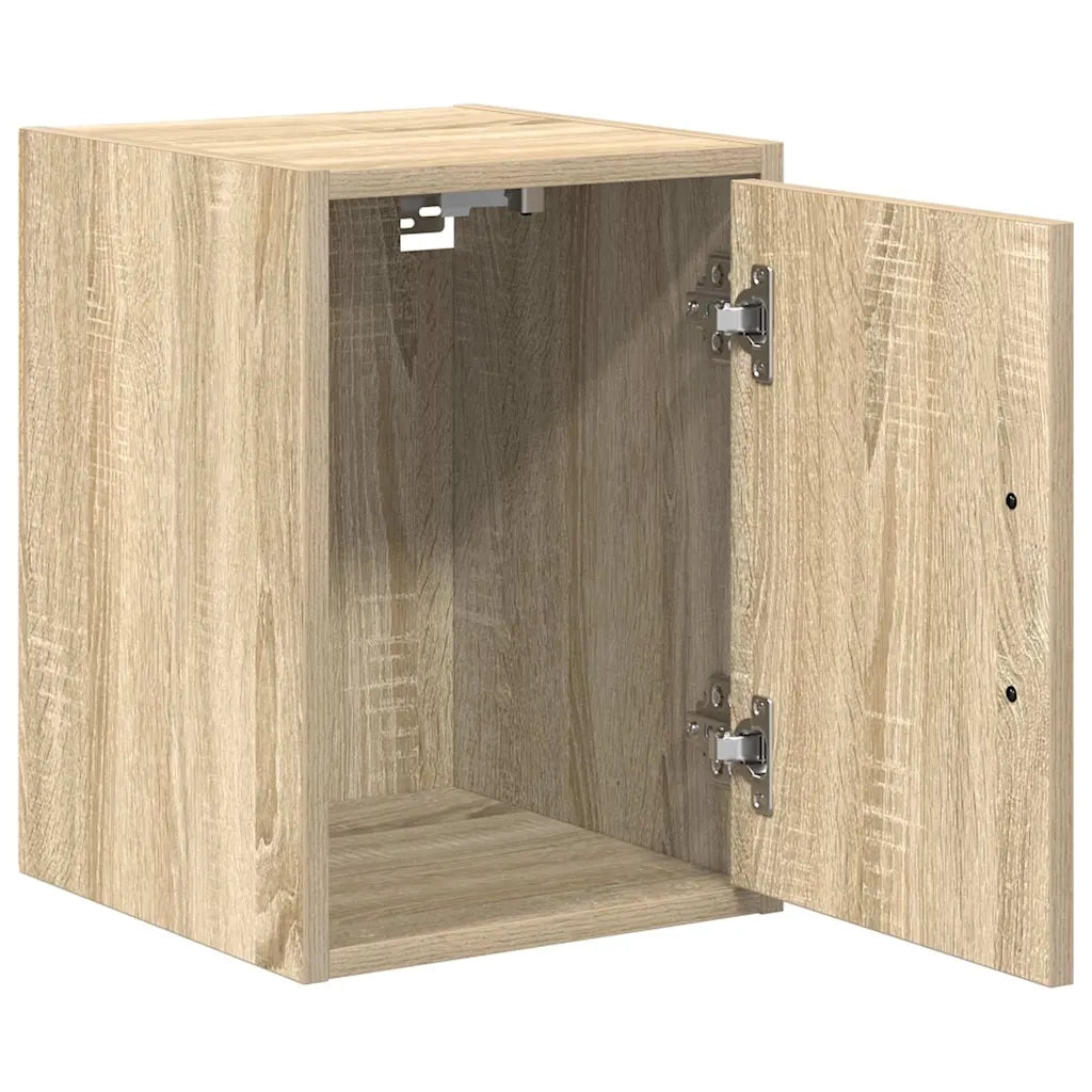 Pensili per Garage 2 pz Rovere Sonoma in Legno Multistrato 860612