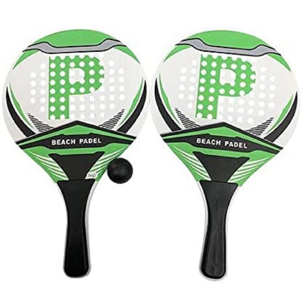 Trade Shop - Set Racchette Da Spiaggia Beach Ball Power Unisex-adulto 38x23,5x0,6 Cm 186160 -