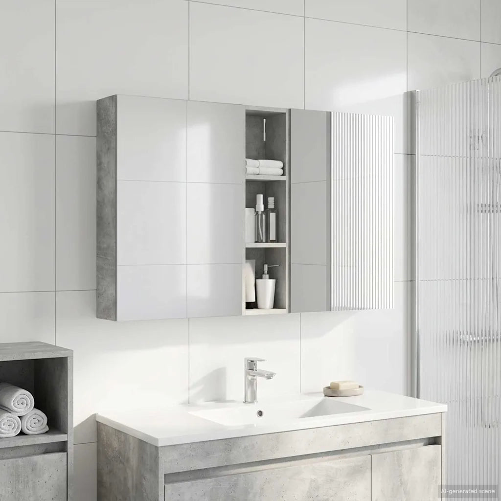 Set di Armadi da Bagno con lo scaffale 3 pcs 120 x 14,5 x 70 cm 3403747