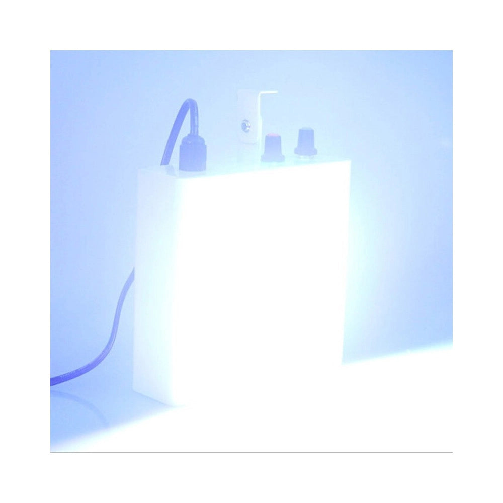 Trade Shop - Proiettore Faro Effetto Strobo 108 Led Luce Bianca Controllo Musicale Regolabile -