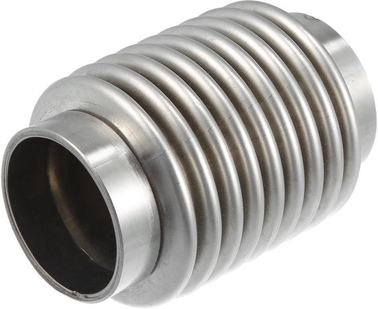 Sistema di scarico flessibile - Universale - Acciaio inossidabile - Isolamento antivibrazioni - Riduzione del rumore - Diametro del tubo 38mm - Sistema di scarico flessibile