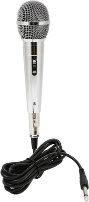Microfono Cardioid Dinamico Professionale con Cavo da 98ft - Microfono Karaoke Manuale per Amplificatori - Altoparlanti - Mixer - DVD