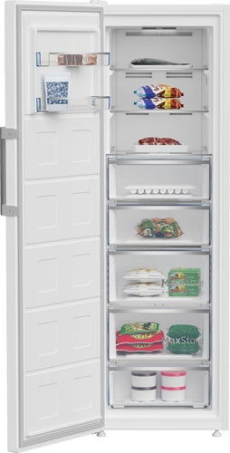 Beko B5RMFNE314W: Congelatore Verticale Beyond, Total No-Frost, 286 L, 59.5 cm