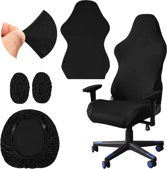 Set di rivestimento per poltrona da gioco Premium con trazione, rotazione e lavabile - inclusa rivestimento per bracciolo