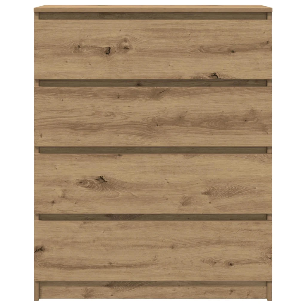 Credenza Rovere Artigianale 80x35x99 cm in Legno Multistrato 3328488