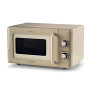 Ariete linea vintage 3960 forno a microonde vintage, 800w, capacità 20l, 3 funzioni, 6 livelli di cottura, timer, beige - 8003705123991