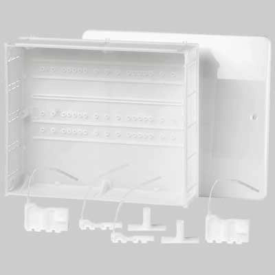 CASSETTA DI ISPEZIONE IN PLASTICA - 400 x 260 x 95 - 1 pezzi - ARTECLIMA