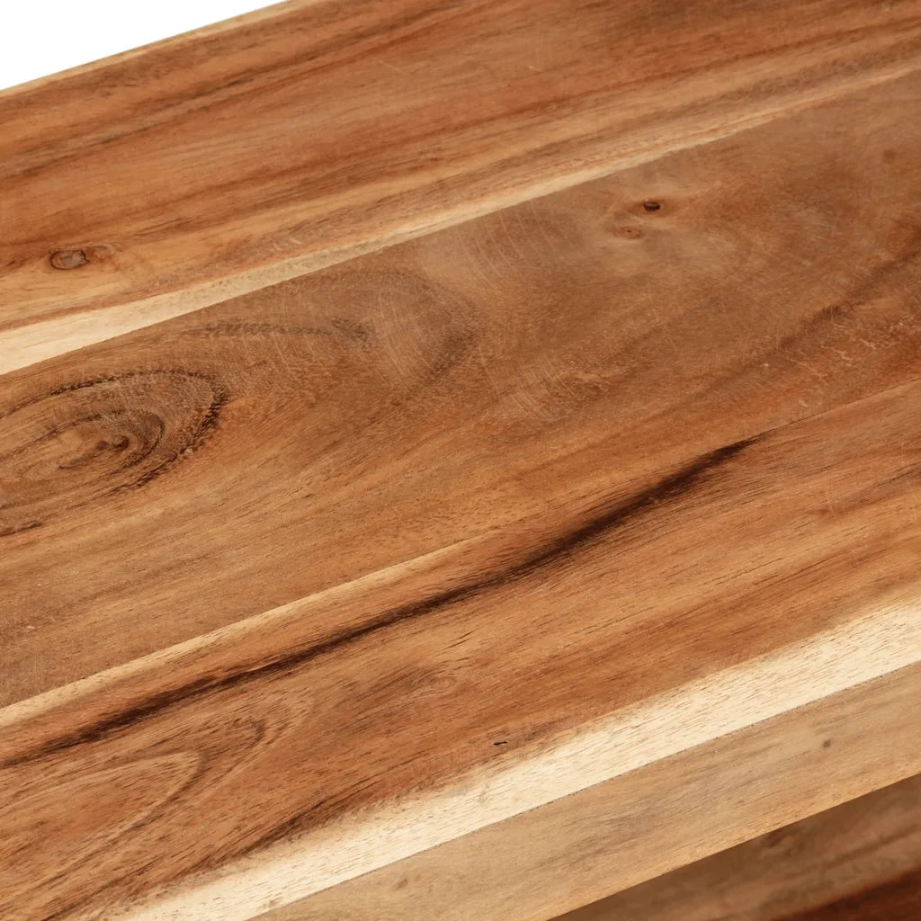 Mobile Porta TV 120x30x40 cm in Legno Massello di Acacia cod mxl 33841
