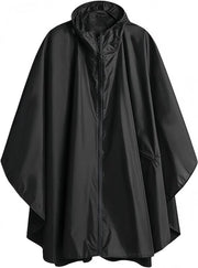 Poncho per uomo e donna - impermeabile e leggero - ripiegabile - con cappuccio - ideale per camminate e campeggio