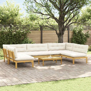 6 Pezzo Unità di divano pallet da giardino 3418265