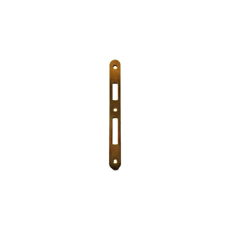 CONTROPIASTRA PER SERRATURA 'PATENT YALE' BONAITI Ottonato lucido - BONAITI