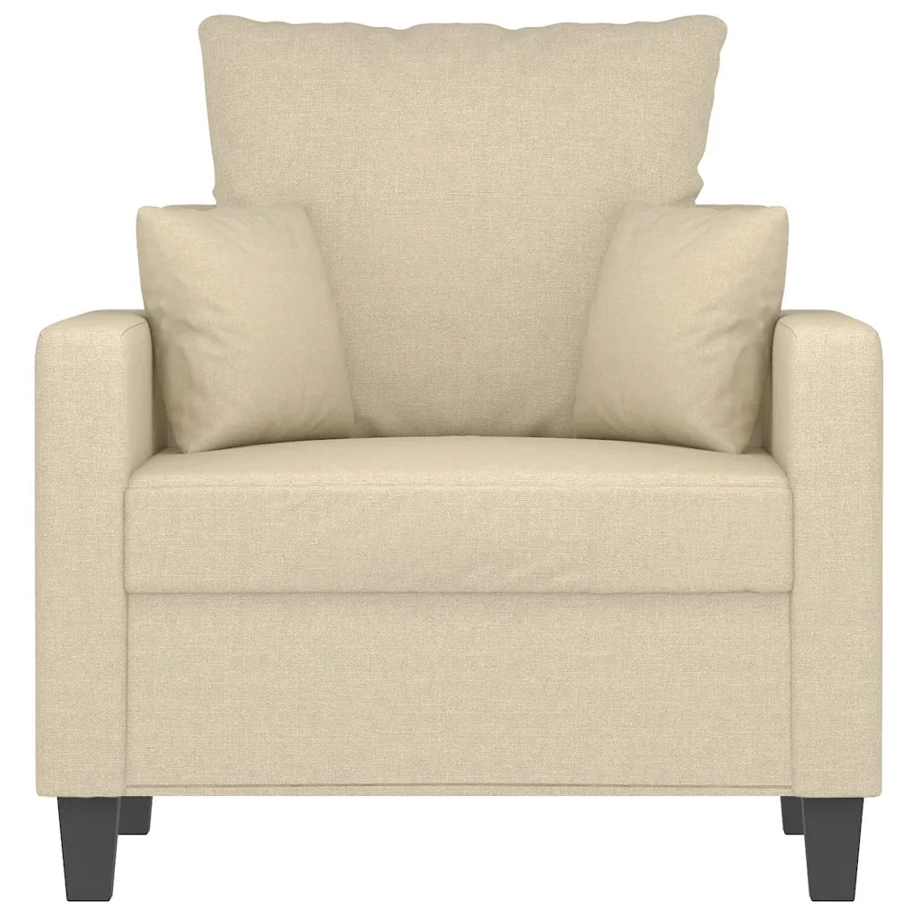 Poltrona Crema 60 cm in Tessuto 359253