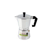 3C Casa A112RA-6 Caffettiera in Alluminio 6 Tazze Buon Aroma