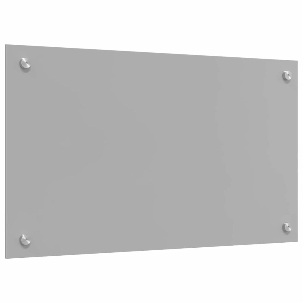Schienale da cucina Grigio chiaro 70 x 40 cm vetro temperato 42001226