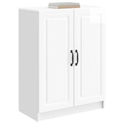Credenza | Madia | Buffet da pranzo | Armadio da pranzo Bianco Lucido 66 x 34,5 x 87 cm Legno ingegnerizzato