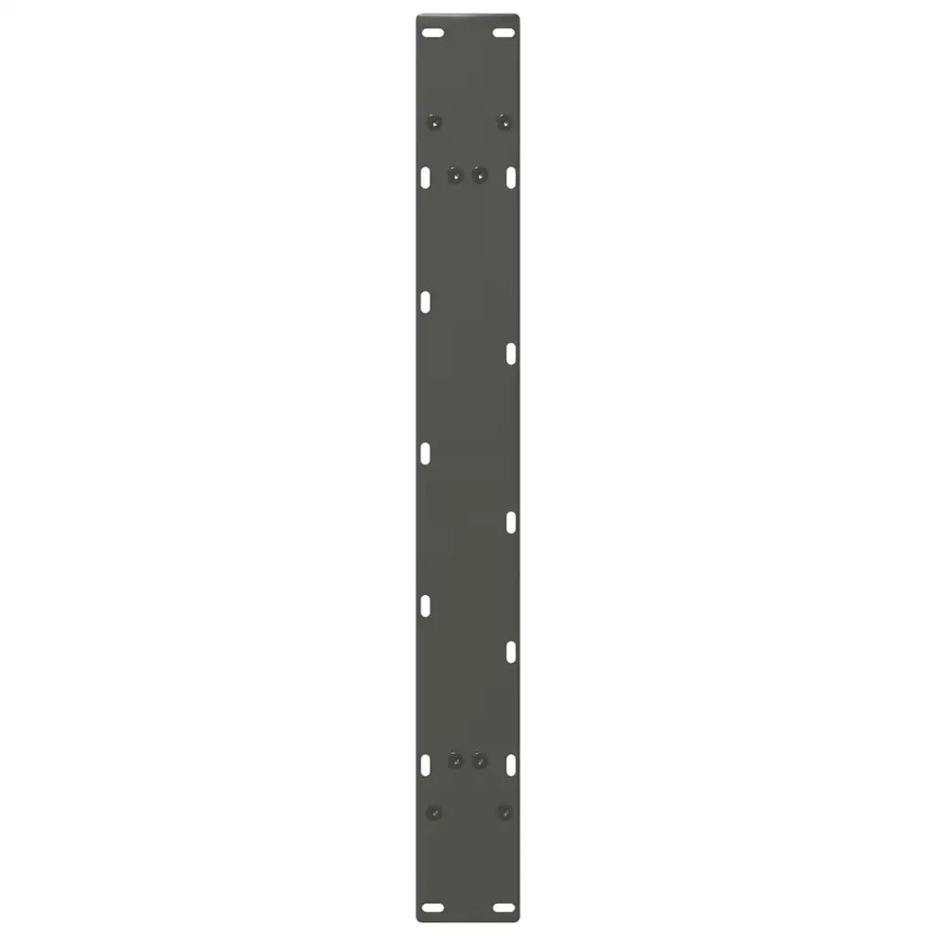 Gambe per tavolo da pranzo a forma di A 2 pz Antracite 100x(72-73) cm Acciaio 4012866