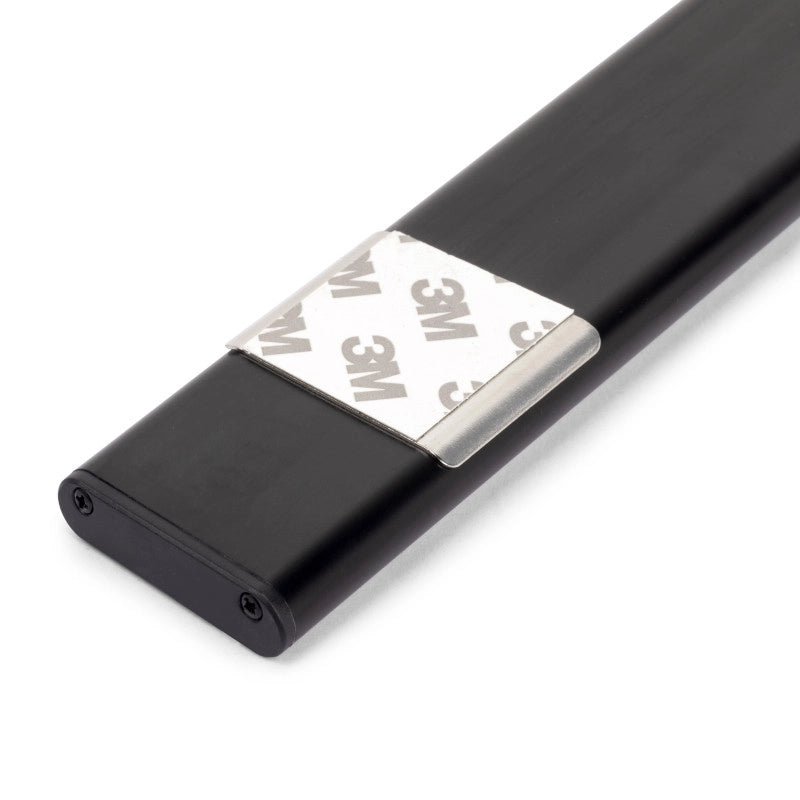 Lampada LED ricaricabile con USB Kaus Black con sensore di movimento, L600mm, Tecnoplastica e Alluminio, Verniciato nero