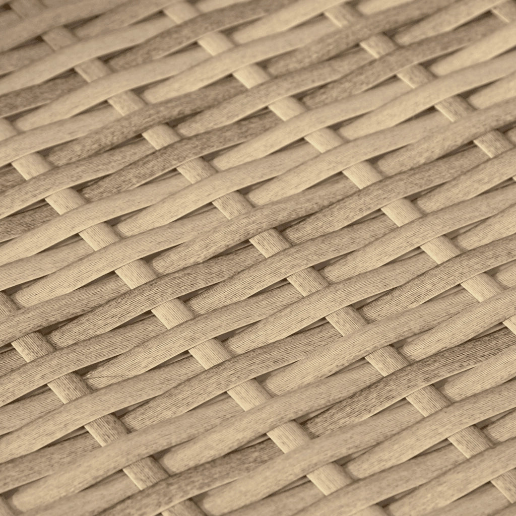 Set Divano da Giardino 6 pz con Cuscini Beige Misto Polyrattan 3264832