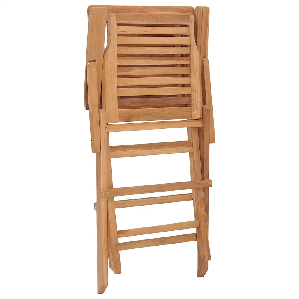 Sedie da Giardino Pieghevoli 2pz 56x63x90cm Legno Massello Teak 362756