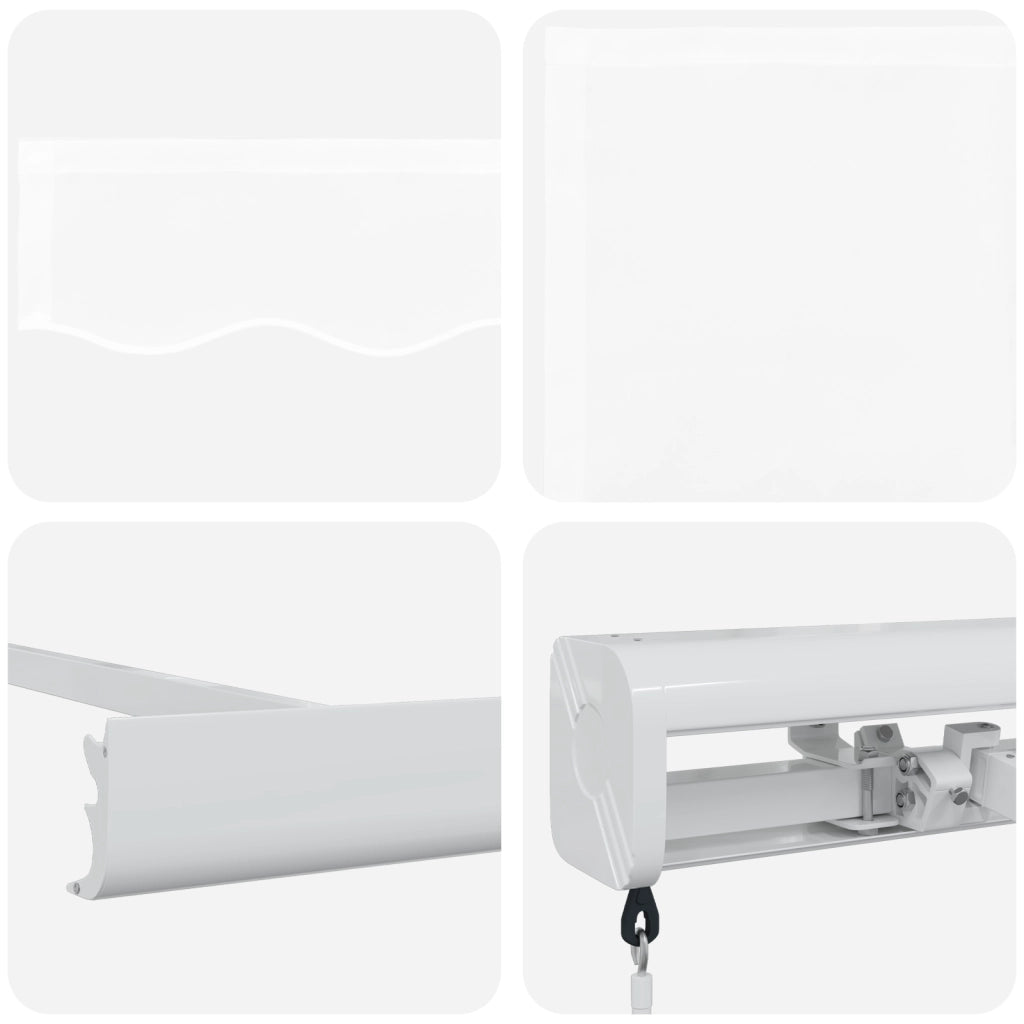 Tenda Retrattile Manuale Bianca 350x250 cm
