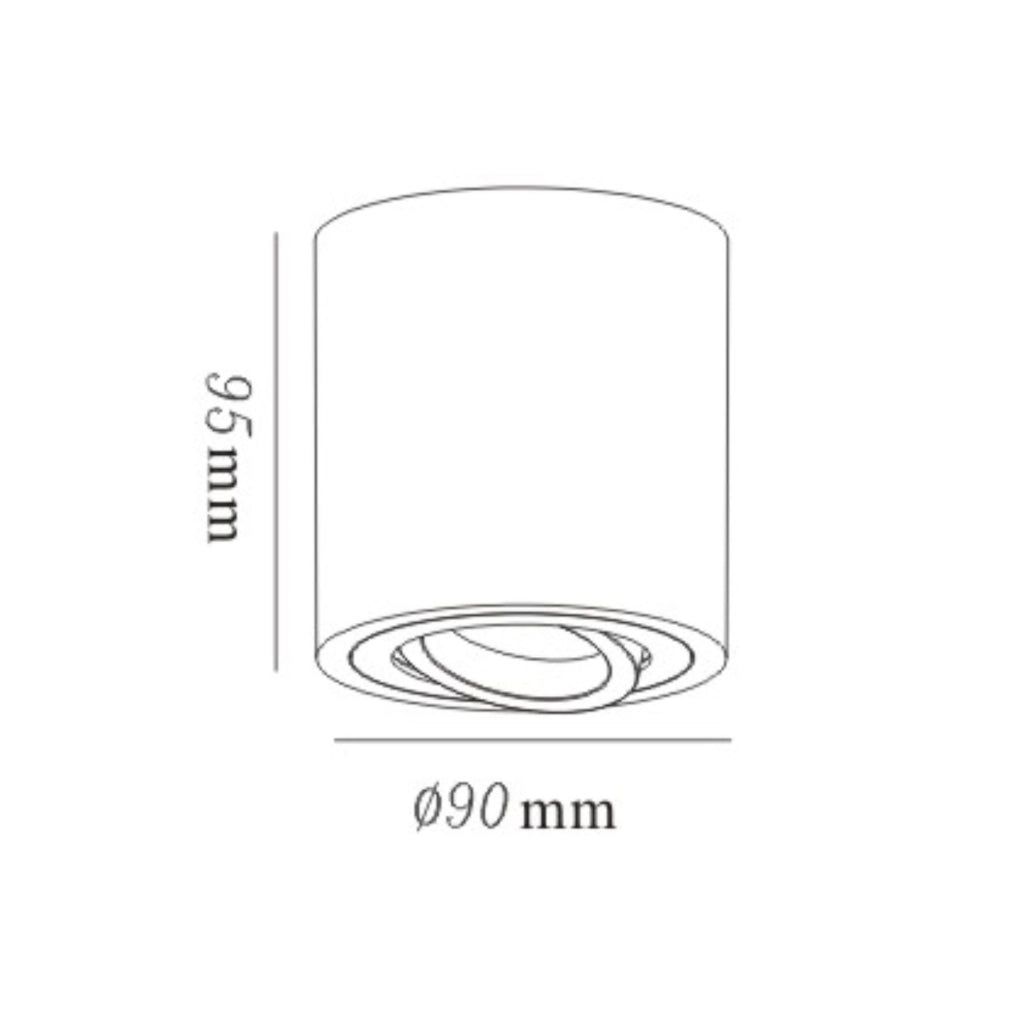 Spot da soffitto Tulon 1xGU10 bianco Light Prestige