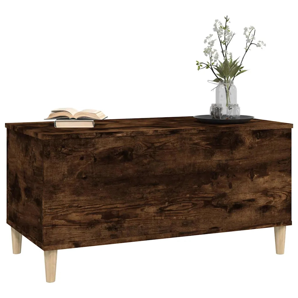 Tavolino da salotto | Tavolino da caff¨¨ | Tavolino da Soggiorno Rovere Fumo 90x44,5x45 cm Legno Multistrato