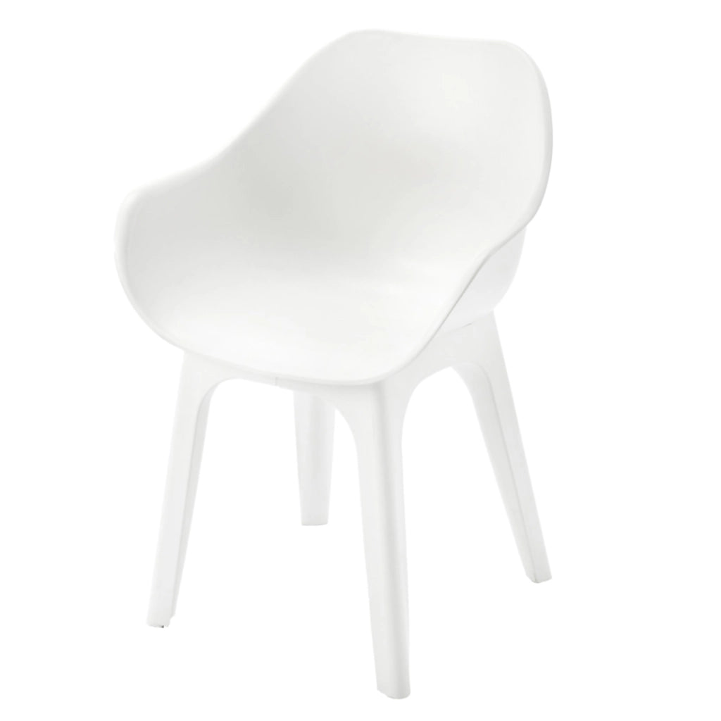 Wesconnett, Sedia da Esterno una Sedia Made in Italy, Bianco