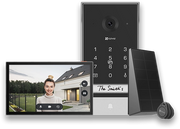 EZVIZ EP7 Videocitofono a batteria. monitor touch 7 pollici. pannellino solare incluso.. Visione Notturna. Unlock Remote. 2K. Rilevamento Umano