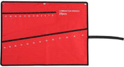 Borsa di Ricambio Rollabile - 25 Tasche Organizzatore di Attrezzi a Mano - Ideale per Chiavi e Accessori - Tasca di Attrezzi Pratica