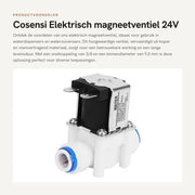 Vitale scelta - Vanità magnetica elettrica - 24V connessione rapida - Per dispenser d'acqua - Rame - Vanità magnetica senza contatto - Per trattamento dell'acqua - 3/8 formato