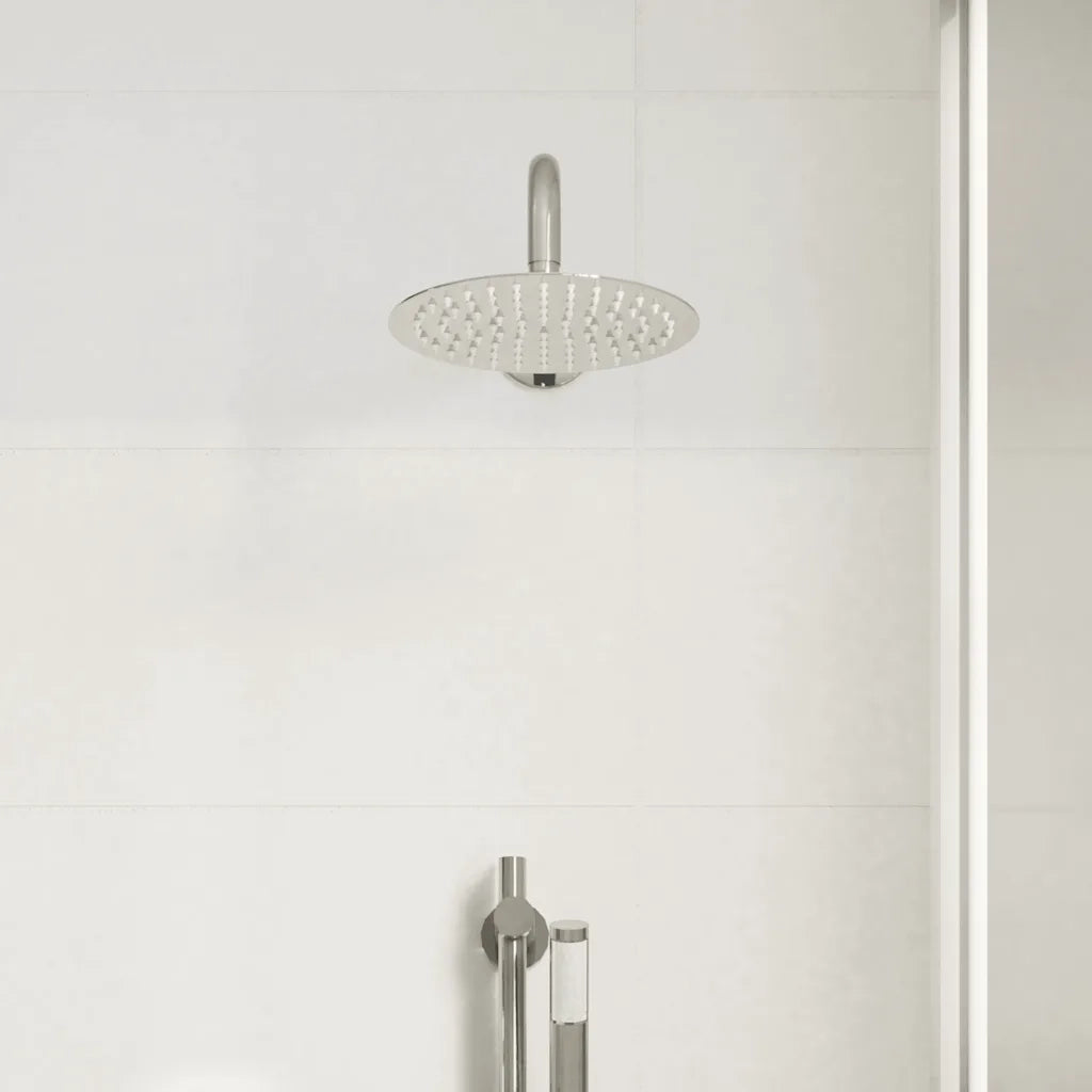 Testa Doccia a Pioggia in Acciaio Inox 304 20 cm Rotonda 4103892