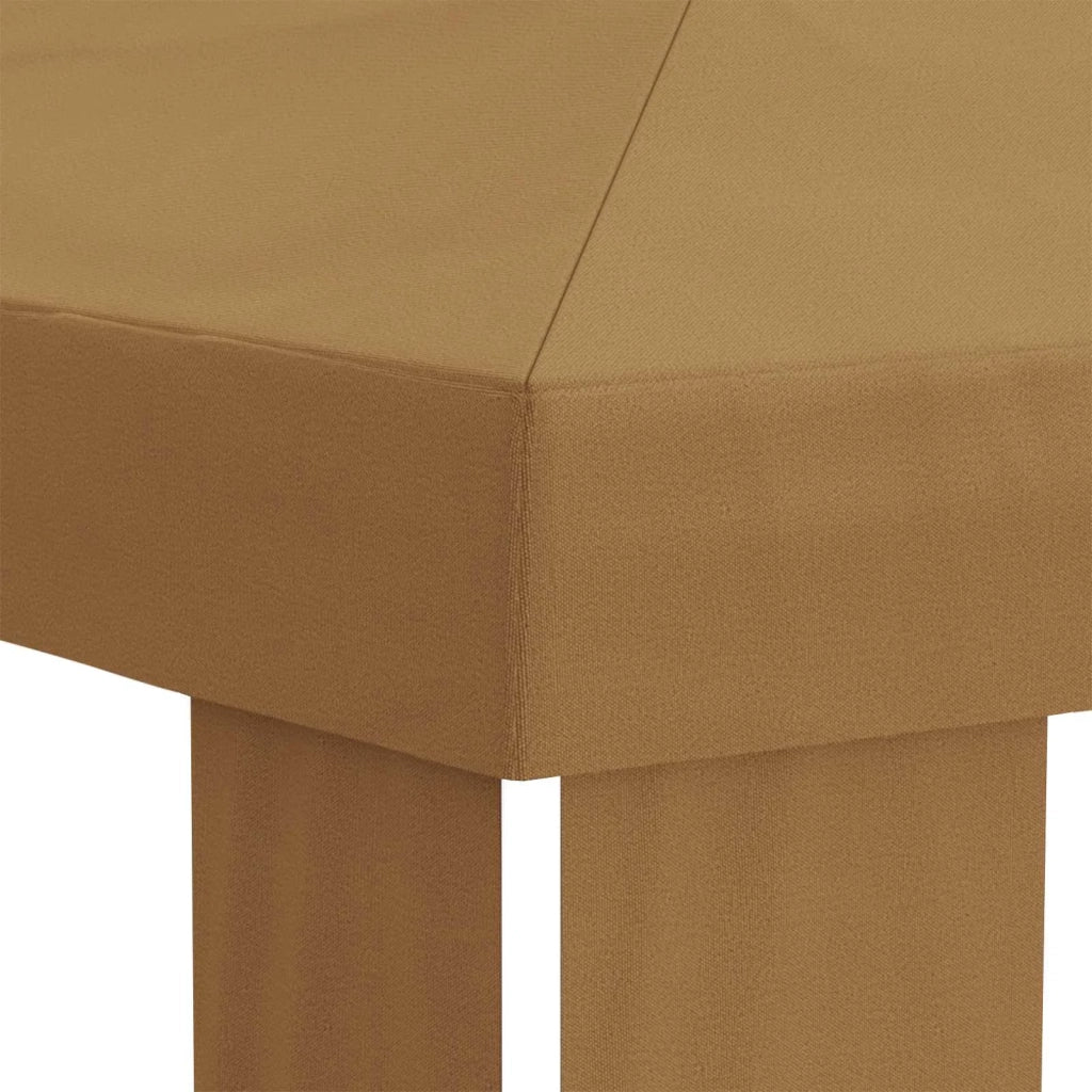 Copertura per Gazebo 6 x 3 m Beige Poliestere 190 900423