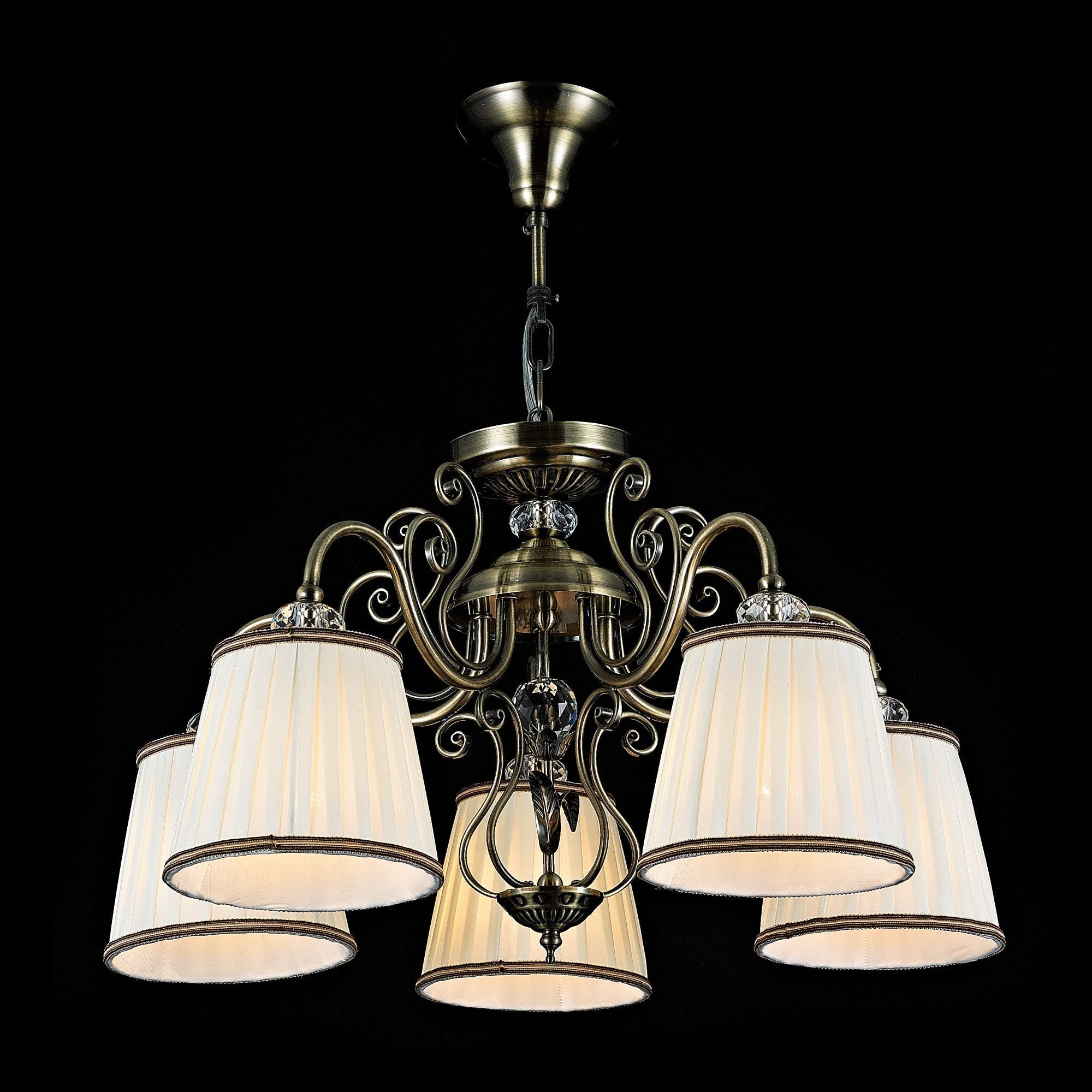 Lampadario Elegant in Metallo Vintage Bronzo Antique